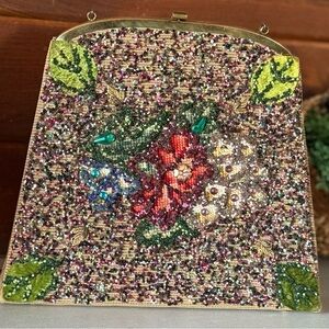 Vintage Souré Bag (New York) structured evening/occasion handbag